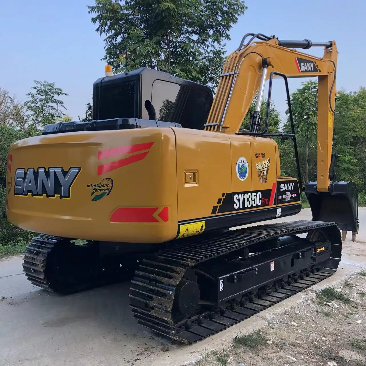 JUEFU китайский Sany SY135C экскаватор высокого качества sy135 Подержанные экскаваторы 14 тонн гидравлический гусеничный машина для продажи