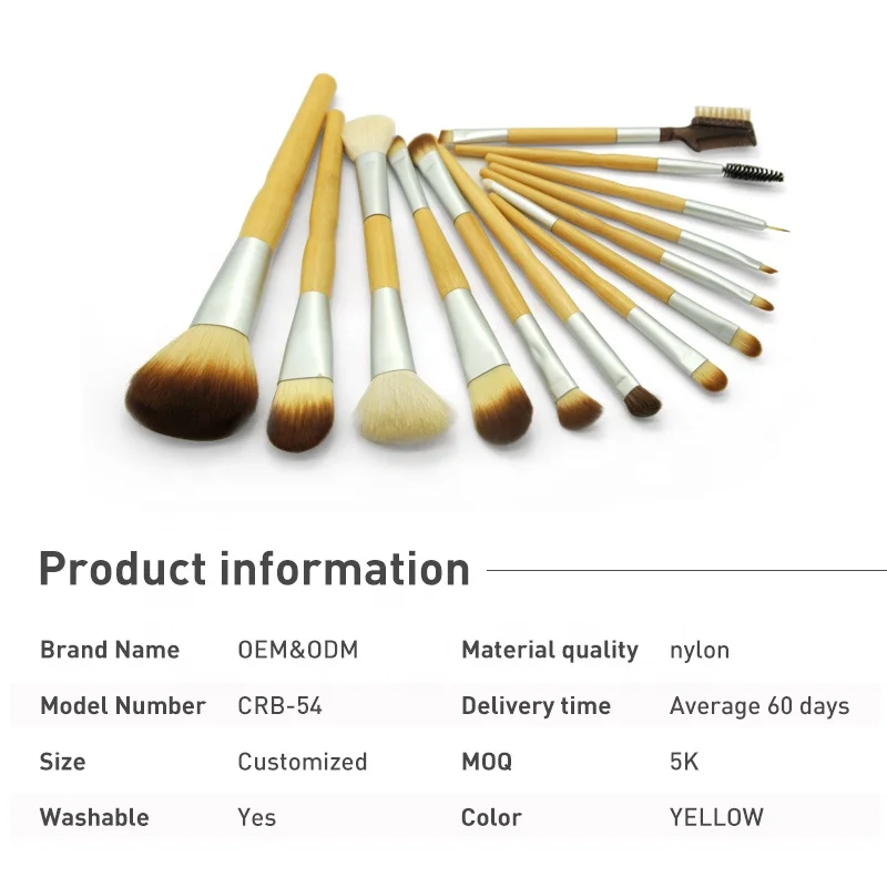 13 Pcs Cosmetic Wholesale Makeup Brush Sets For Make Up Tools