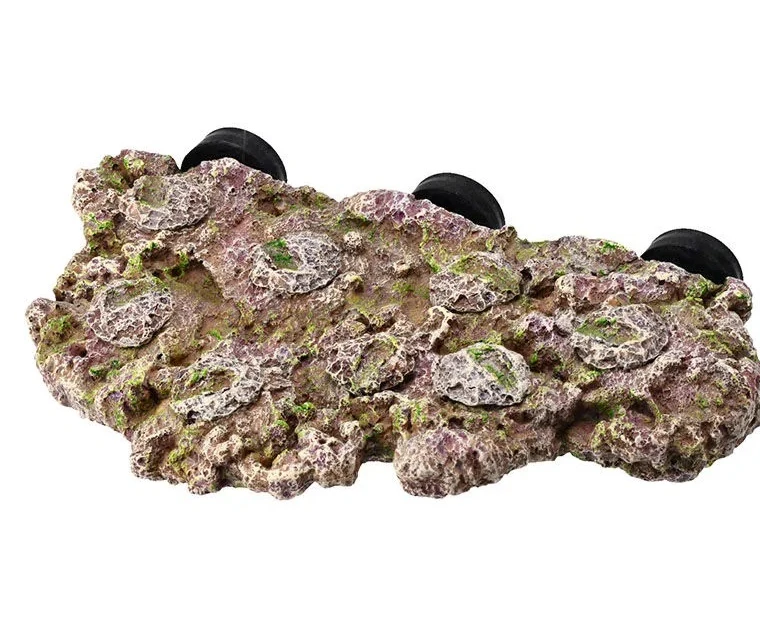 Coral Aquarium Decoration Fish Tank Resin Rock Mountain Cave Ornaments with magnets