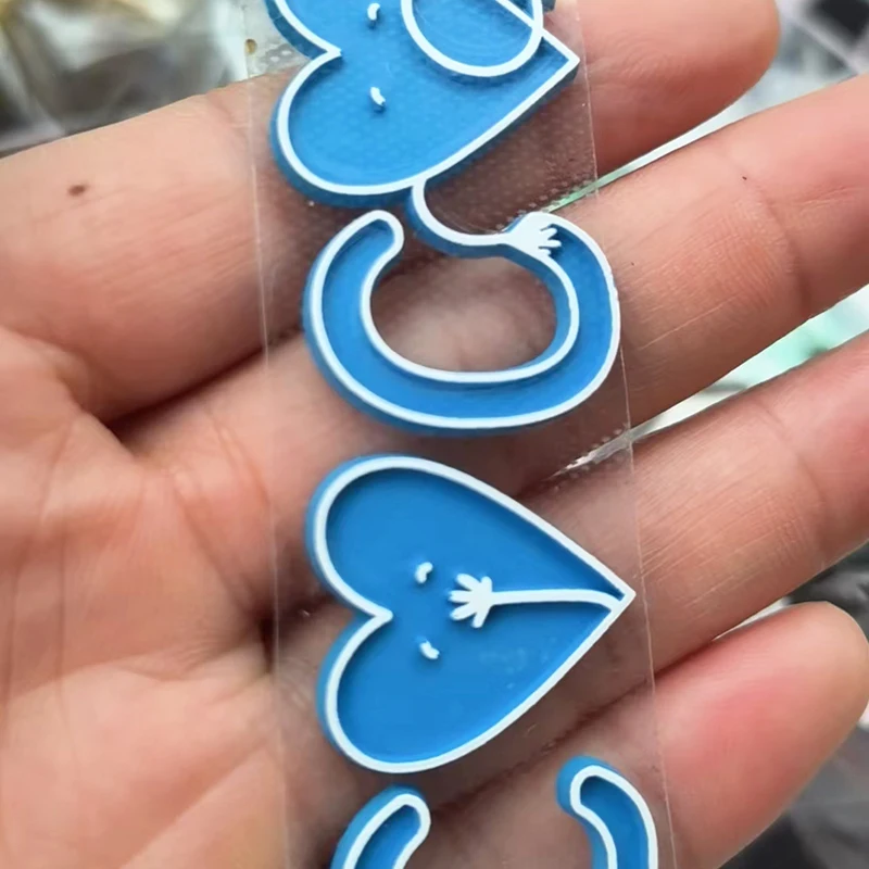 Label Heat Transfer T Shirt for Boots Patch Rubber Raised 3d- Silicon Top Fashion 3d Silicone Pvc for Clothing Color Printing