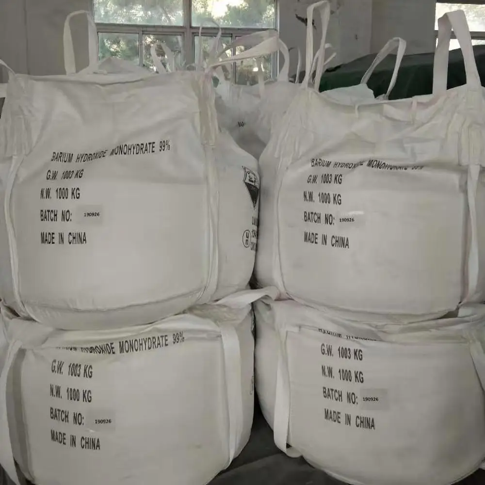 Ba(OH)2.H2O 99%min barium hydroxide monohydrate 99%min  for PVC stabilizer