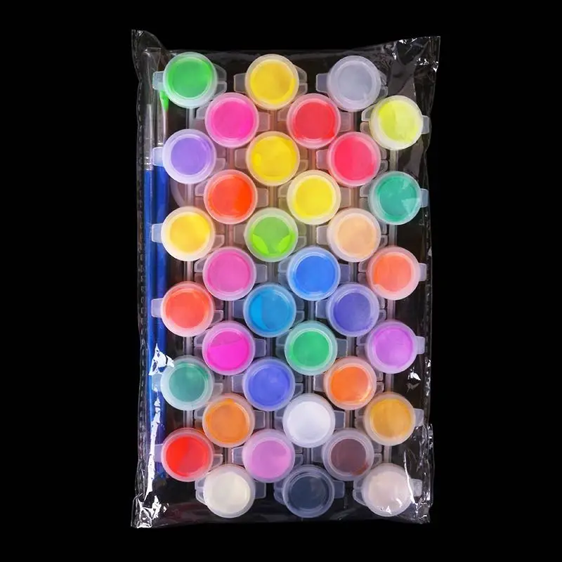 Hot Selling student Product - Bright Water Color Pellet Non-toxic Tempera Paint Set At Factory Price