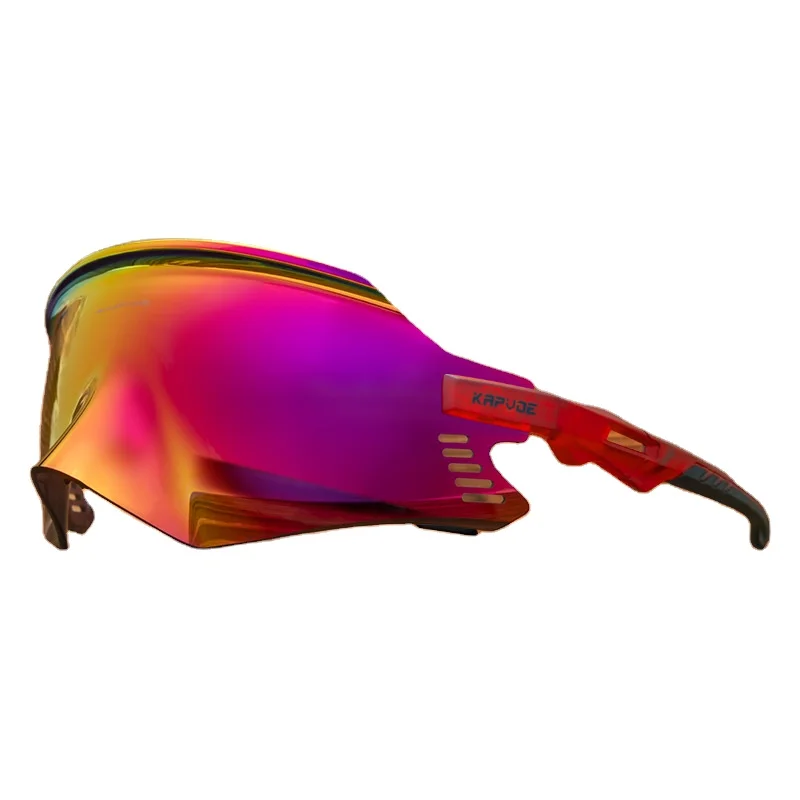 Kapvoe UV400 Protection Bike Sunglasses Outdoor Sport Sun glasses Cycling shades gafas para ciclismo mountain bike goggles