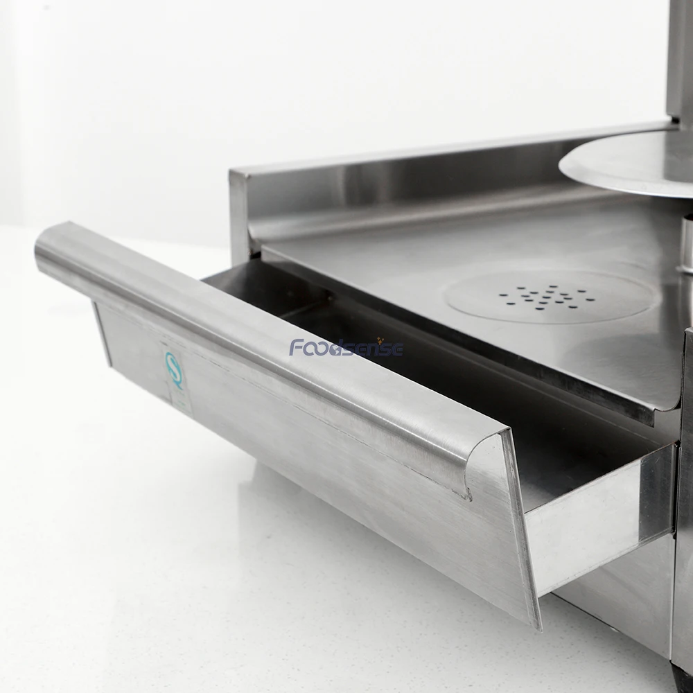 Electric Kebab Machine Turkey Doner Roaster 3-burner Vertical Al Pastor Gyros Bbq Grill Shawarma