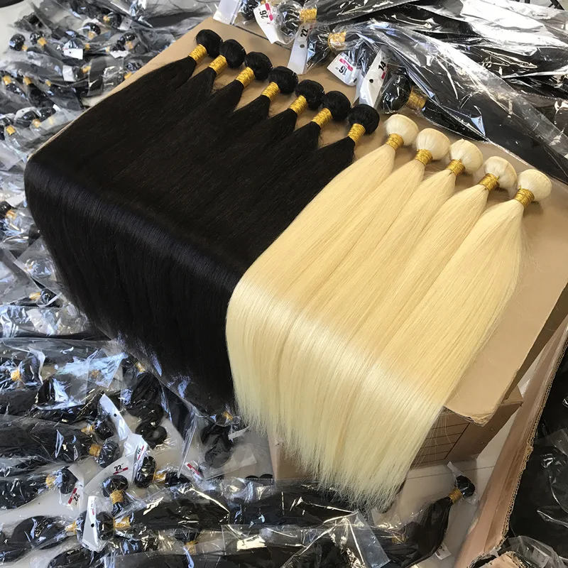 Factory Price Raw Vietnamese hair extension Silky Bone Straight bundles human hair Customize Quality cuticle aligned hair