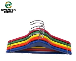 practical cheap thick metal hanger PVC coated wire hanger