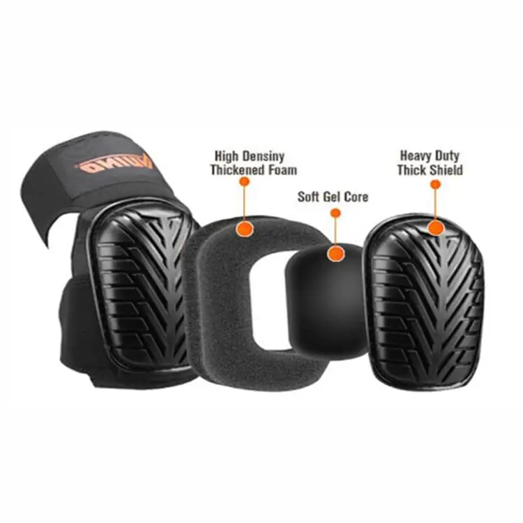 Neoprene Heavy Duty Professional Flooring Garden Knee Pads with gel cushion