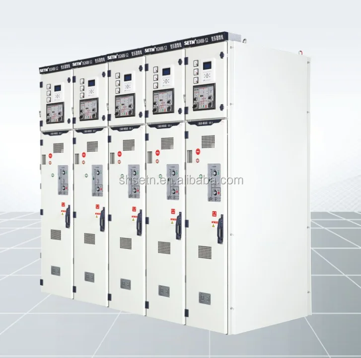 12-40kv 2500A RMU switchgear SF6 circuit breaker electrical switchboard