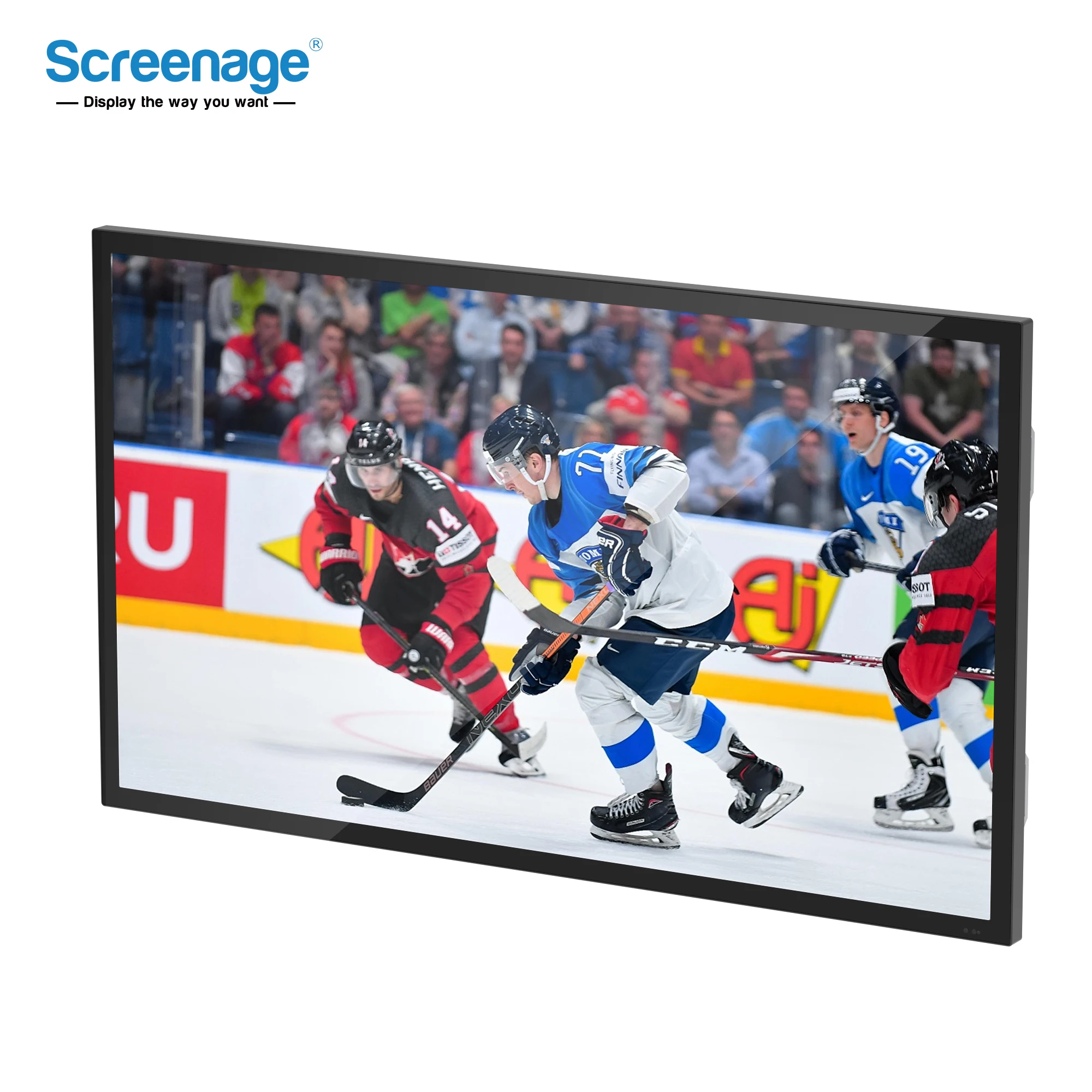 Smart Waterproof TV outdoor high brightness display
