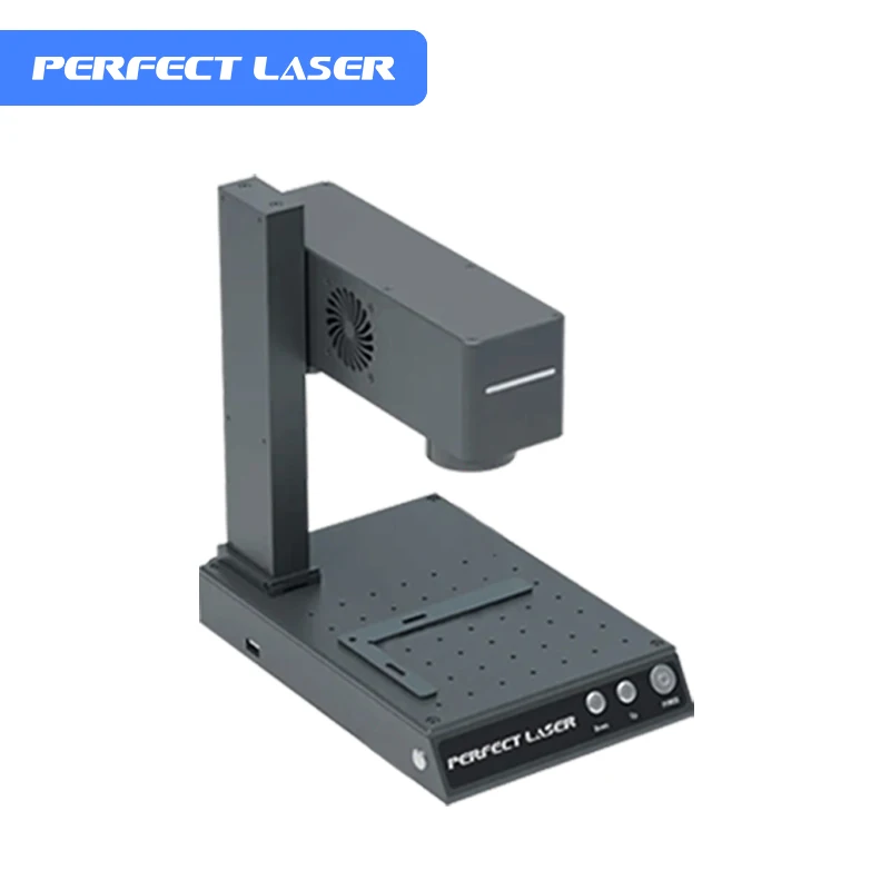 Идеальный Laser-5w Wuhan многофункциональная высокоскоростная небольшая настольная волоконно-лазерная маркировочная машина для пластмасс/углеродистой стали