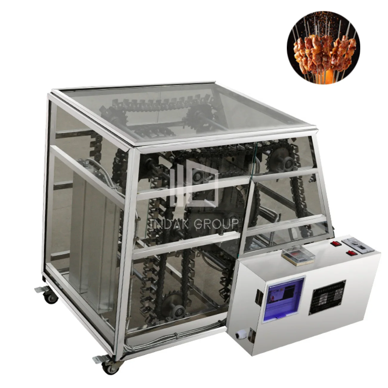 automatic barbecue grill machine