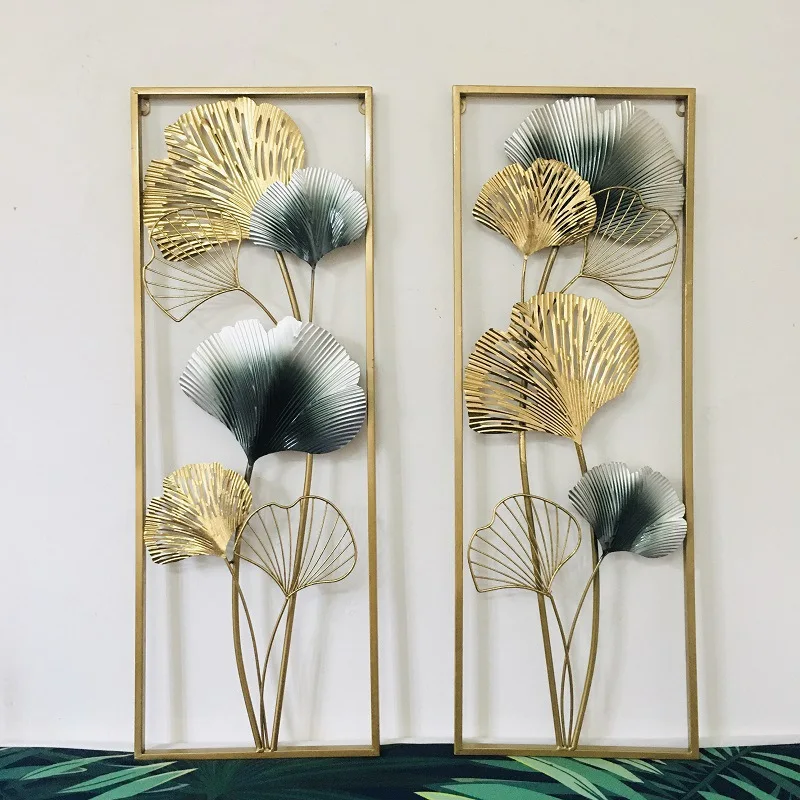 HotSell Sculpted Gold Metal Iron Wall Decor Art Contemporary Custom Made &Drop shipping Wall Decor for living room home