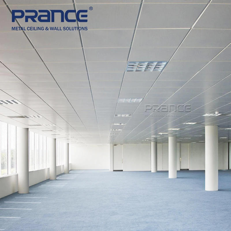High Quality Aluminum Suspended Ceiling Tiles Perforated Lay in ceiling Manufacturers