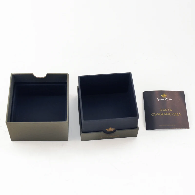 Recycled Luxury Creative Watch Packaging Paper Gift Box With Pillow Insert