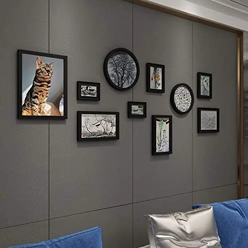 Hot Selling Wooden Decoration Wall Hanging Wooden Family Picture Family Photo Frames For Home Decor