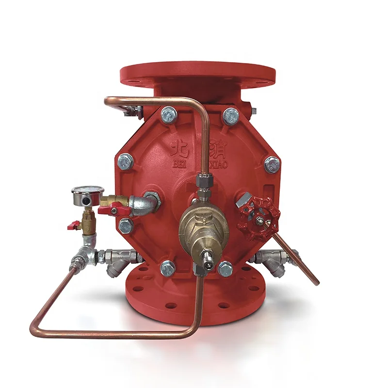 High Quality Fast Delivery Time Rared Working Pressure 1.6Mpa Firefighting 500X Hydraulic Operation Pressure Relief Valve