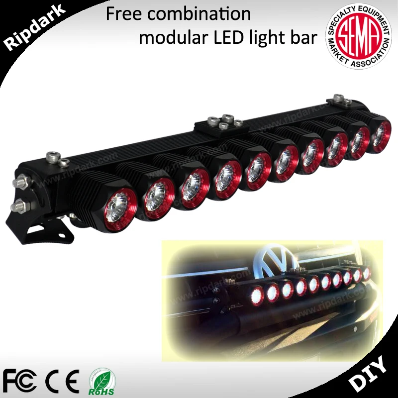 Auto lighting high quality truck accessories led tuning car police light bar big truck lights