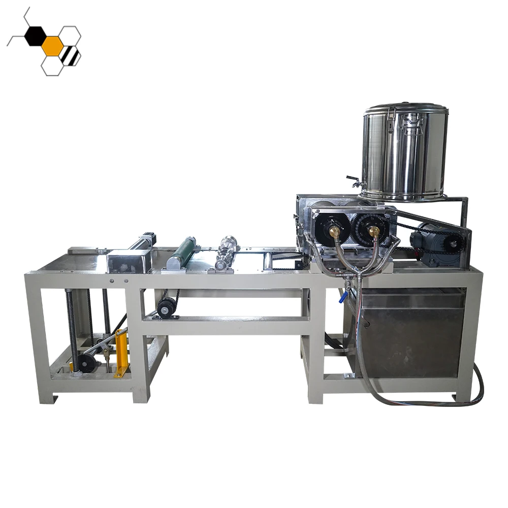 Electric auto beeswax embossing machine full automatic beeswax foundation machine