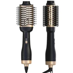 Professional 1200W Hot Ceramic 3 In 1 One Step Blow Hair Dryer Straightener And Styler Rotary Volumizer Electric Hot Air Brush