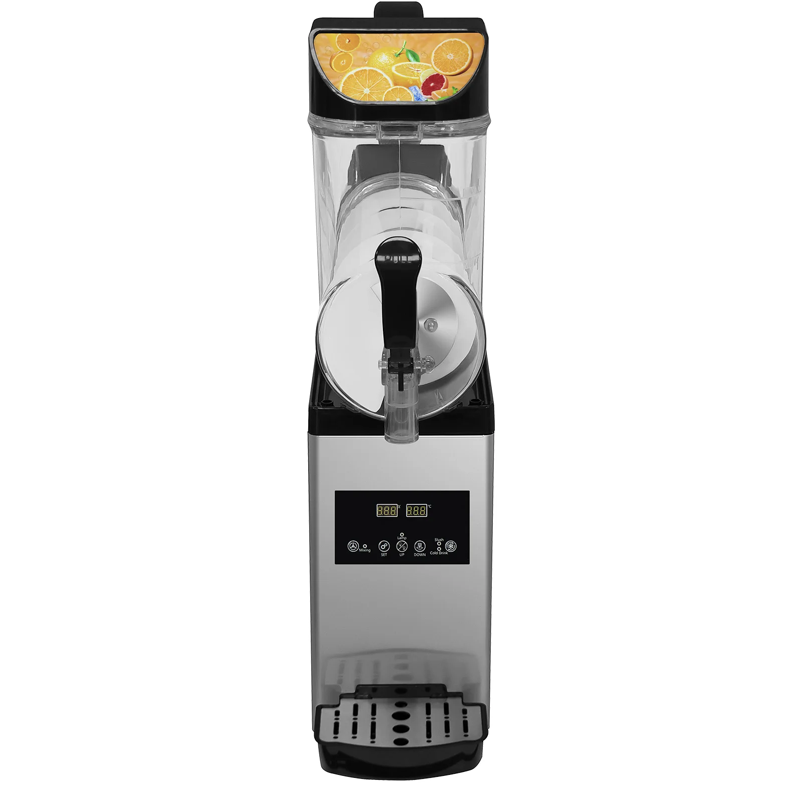 15L Commercial Fruit Juice Slush Ice Machine 220v cold drink small snow slush juice machine