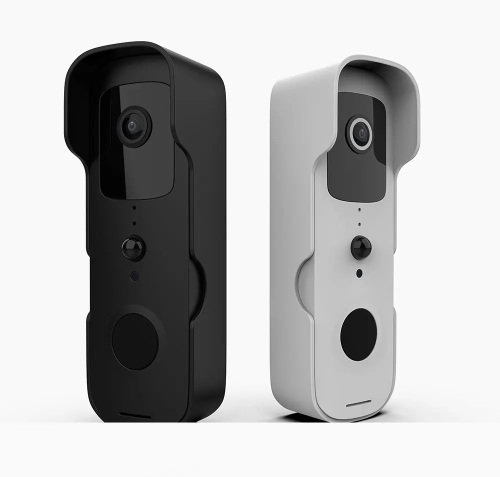 Smart Home Tuya Door Peephole Camera Waterproof Works With Alexa Google Home Video Doorbell