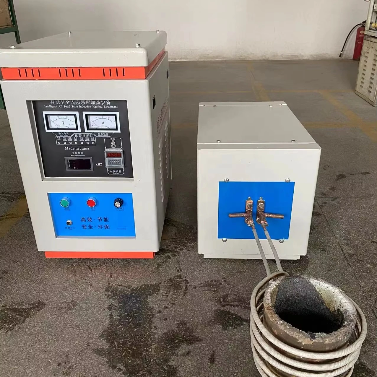 High Frequency induction heating small smelting furnace for Melt Metals
