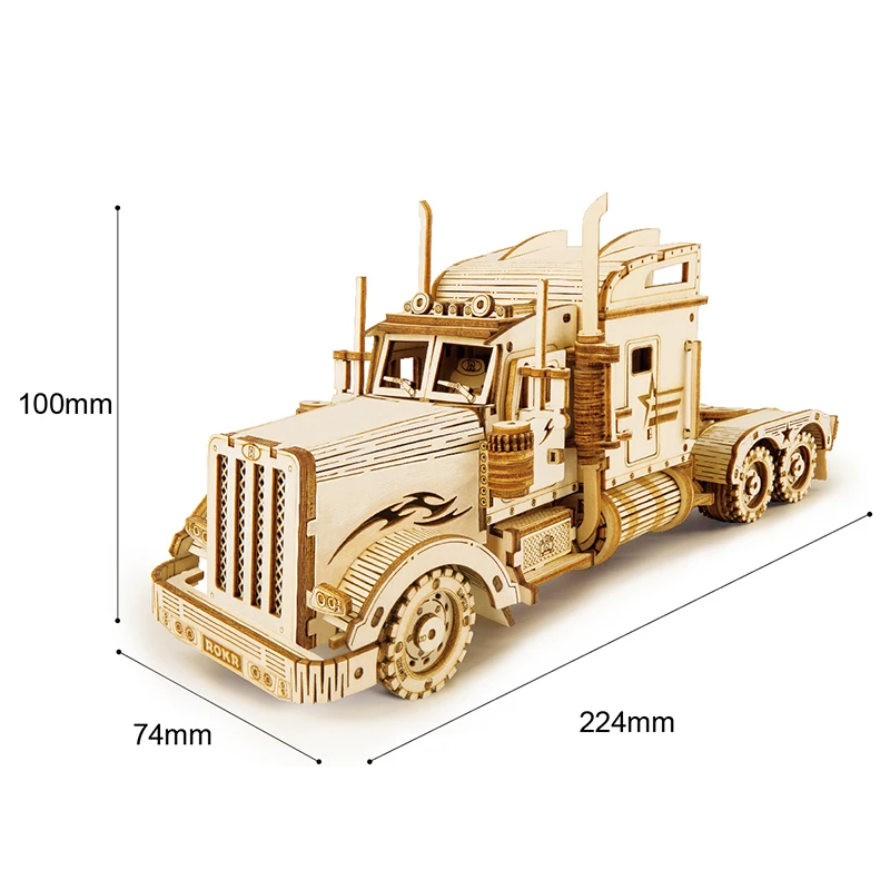CPC Certificated Factory Rokr DIY Assembly Kits Mechanical Toys 3D Wooden Puzzle