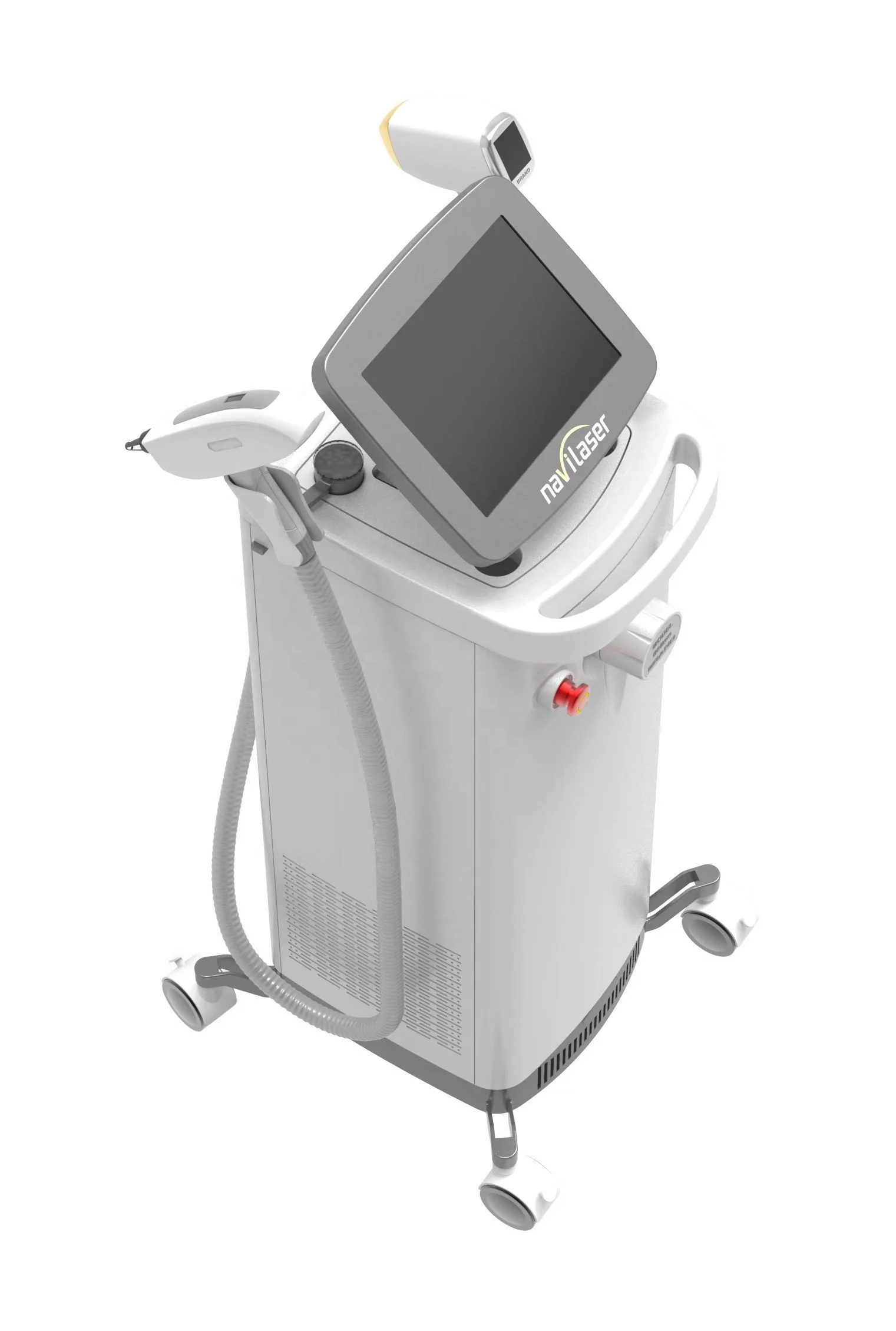 Newest Triple Wavelength 808nm&755nm&1064nm Stationary Diode Nd YAG Laser 2 in 1 Super Hair Removal Machine Factory Price