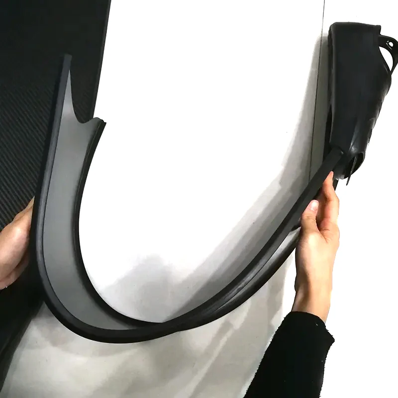 Custom Professional Light Weight Long Blade Soft Carbon Fiber Diving Fins for Adult