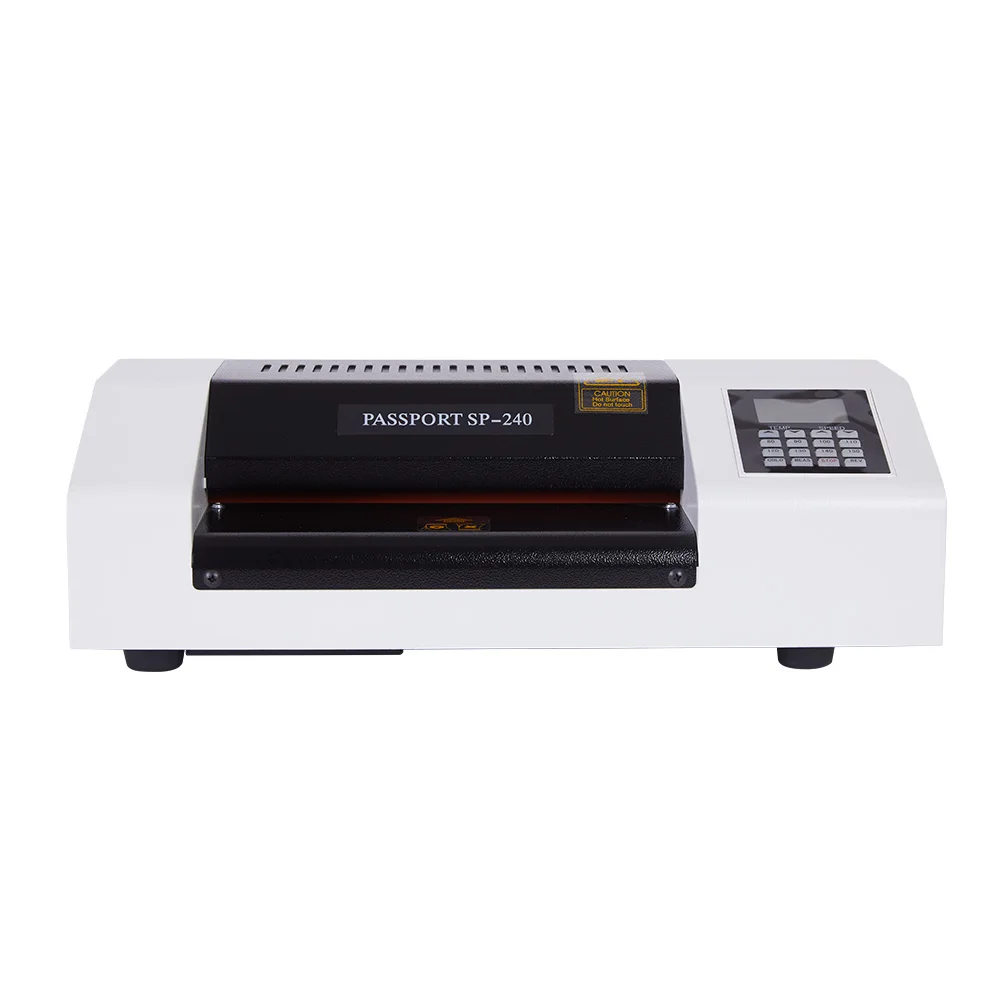 Pingda Factory Passport SP-240 240mm A4 size passports laminating machine for custom