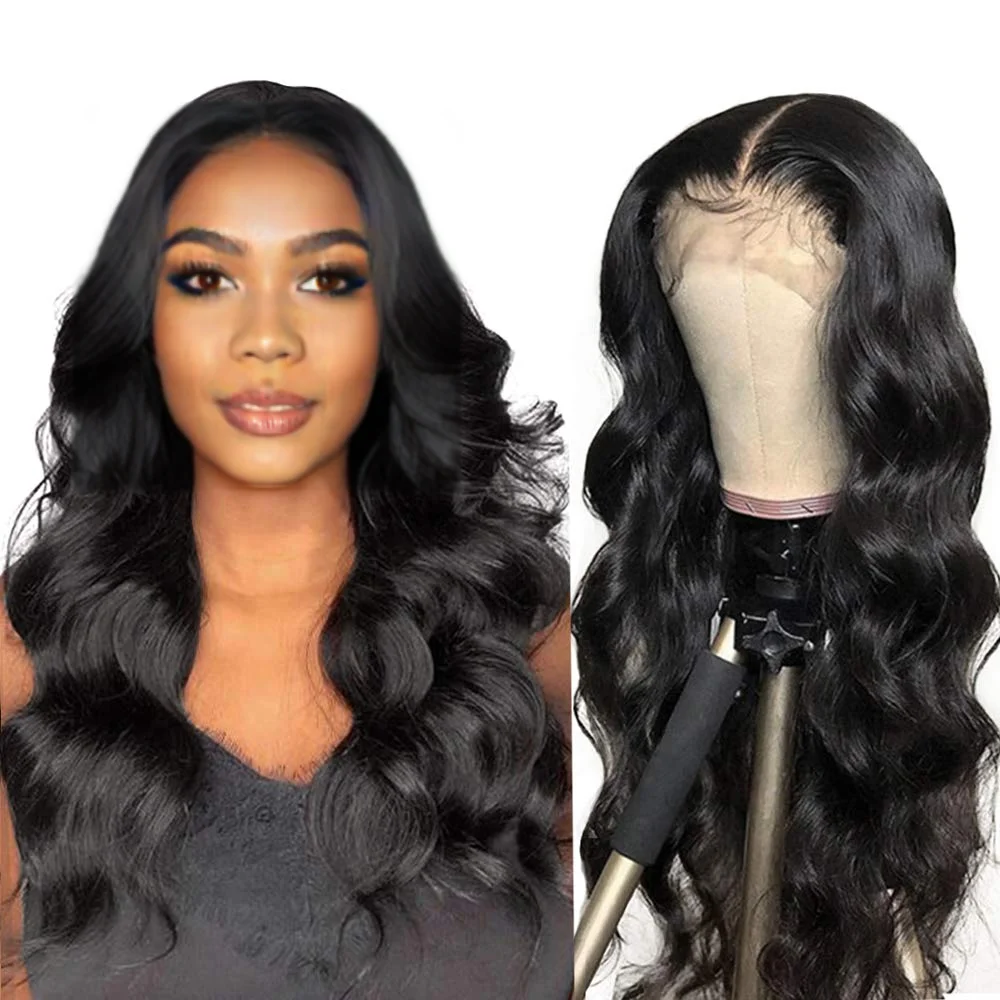 Cheap 100% Brazilian cuticle aligned human hair lace front wigs supplier, cheap transparent lace front closure wigs for women (1600239972911)