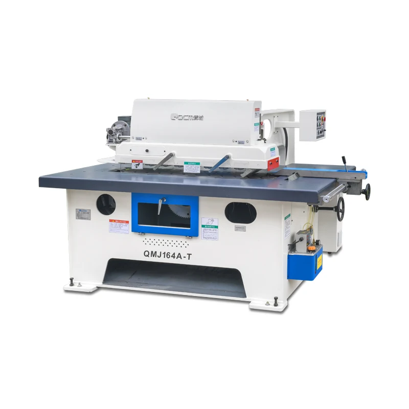 Single-blade Rip Saw Horizontal Wood Cutting Machine Machine Panel Saw for Wood Cutting Lumber QMJ164A-T 50.8mm 120mm