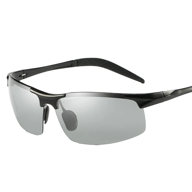 2024 Ultra-Light Aluminum-Magnesium Alloy Polarized Fashion Cycling Fishing Outdoor Eyewear Sport Sunglasses For Men