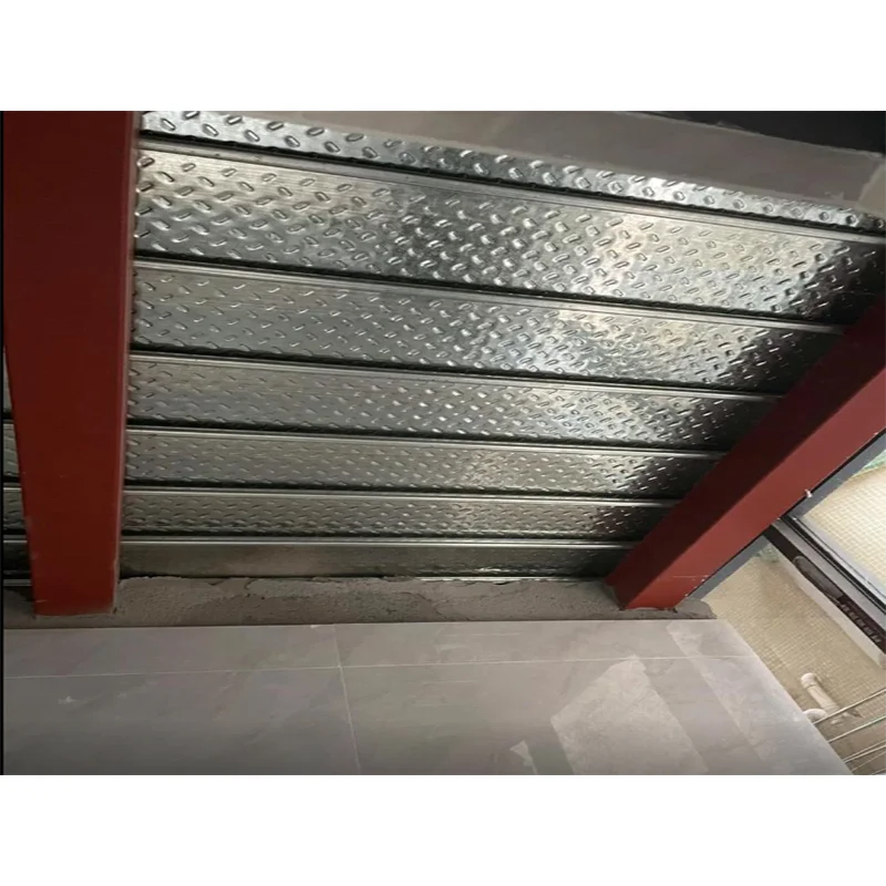 galvanized support plate/toilet floor plate/composite steel floor decking prices