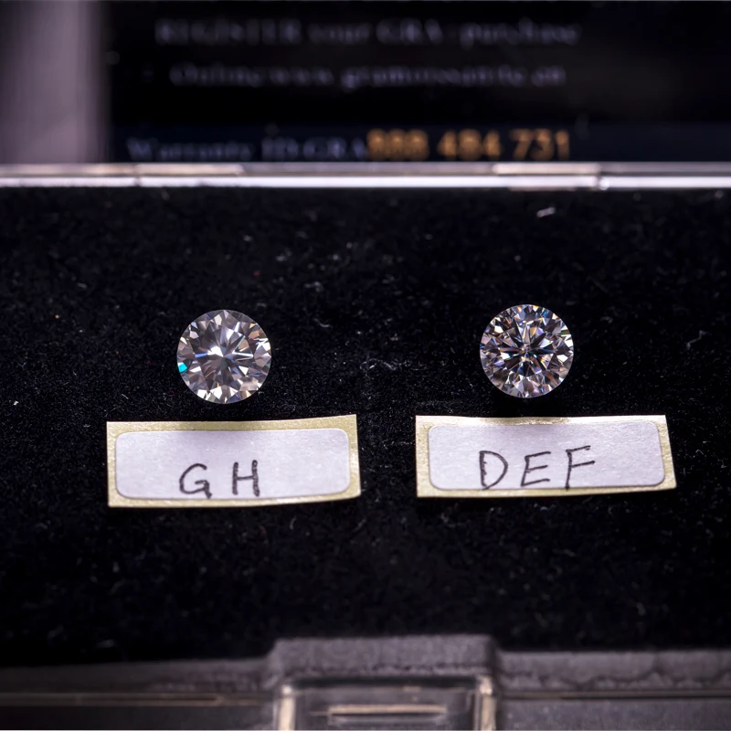 Синтетические бриллианты Moissanite оптовая продажа машина для резки муассанита свободный