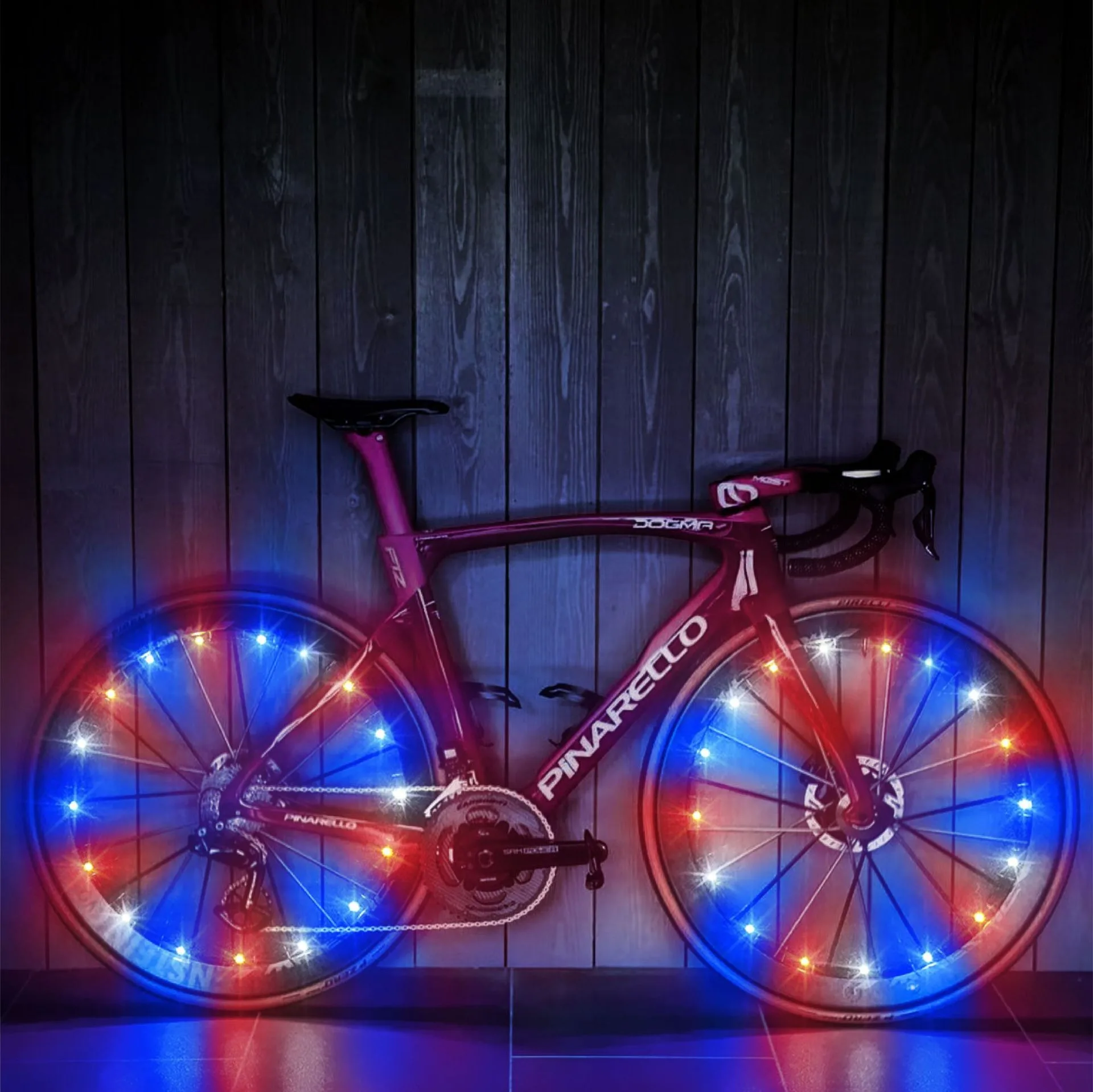 2024 Night Riding Road Bike Cycling Tyre Wheel Lights LED Neon Lamp