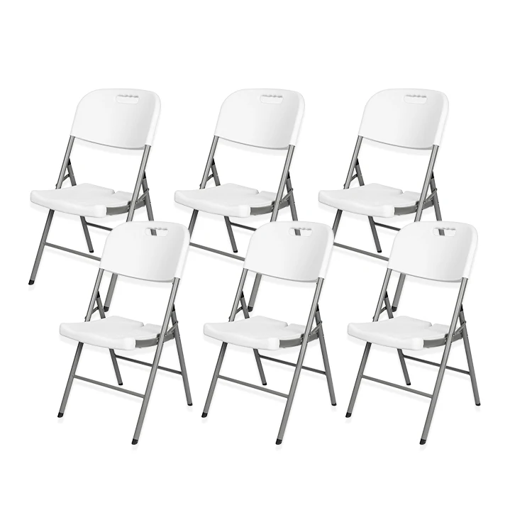 home cheap Modern Outdoor Garden HDPE white plastic Folding chairs