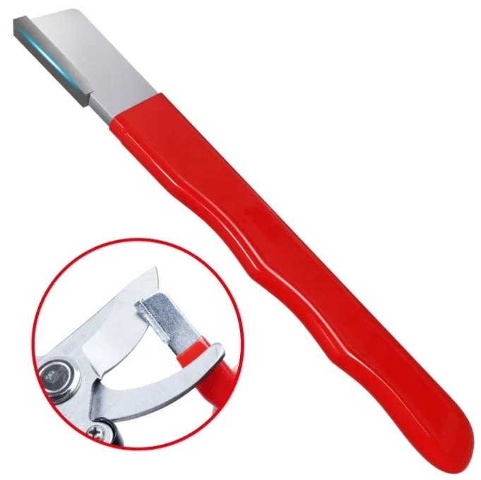 Outdoor portable garden scissors knife sharpener garden scraper quick knife sharpener finishing knife trimming cutter
