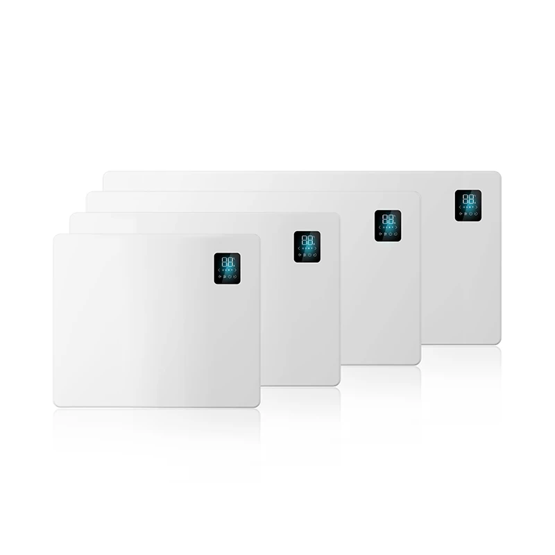 1500W Smart WiFi Convector Heater Portable Electric Metal Panel Heater with Remote Controller CE/CB/EM Certified for UK Plug