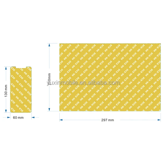 Factory Direct Selling Flexible Glass Anti-Shock Raw 9H Nano Screen Protector Roll Material Manufacturer in China