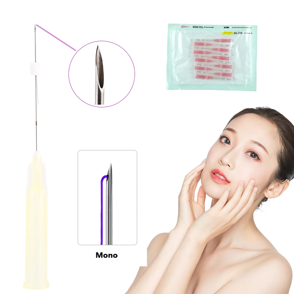 Latest Arrival 27G 90mm Filling Body Mono PDO Thread with Sharp Needle