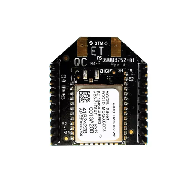 100% новый и оригинальный XBee3 ZigBee 3,0 XB3-24Z8UT 2,4 ГГц Zigbee 3,0, U.FL Ant, TH MT с сине-зуба