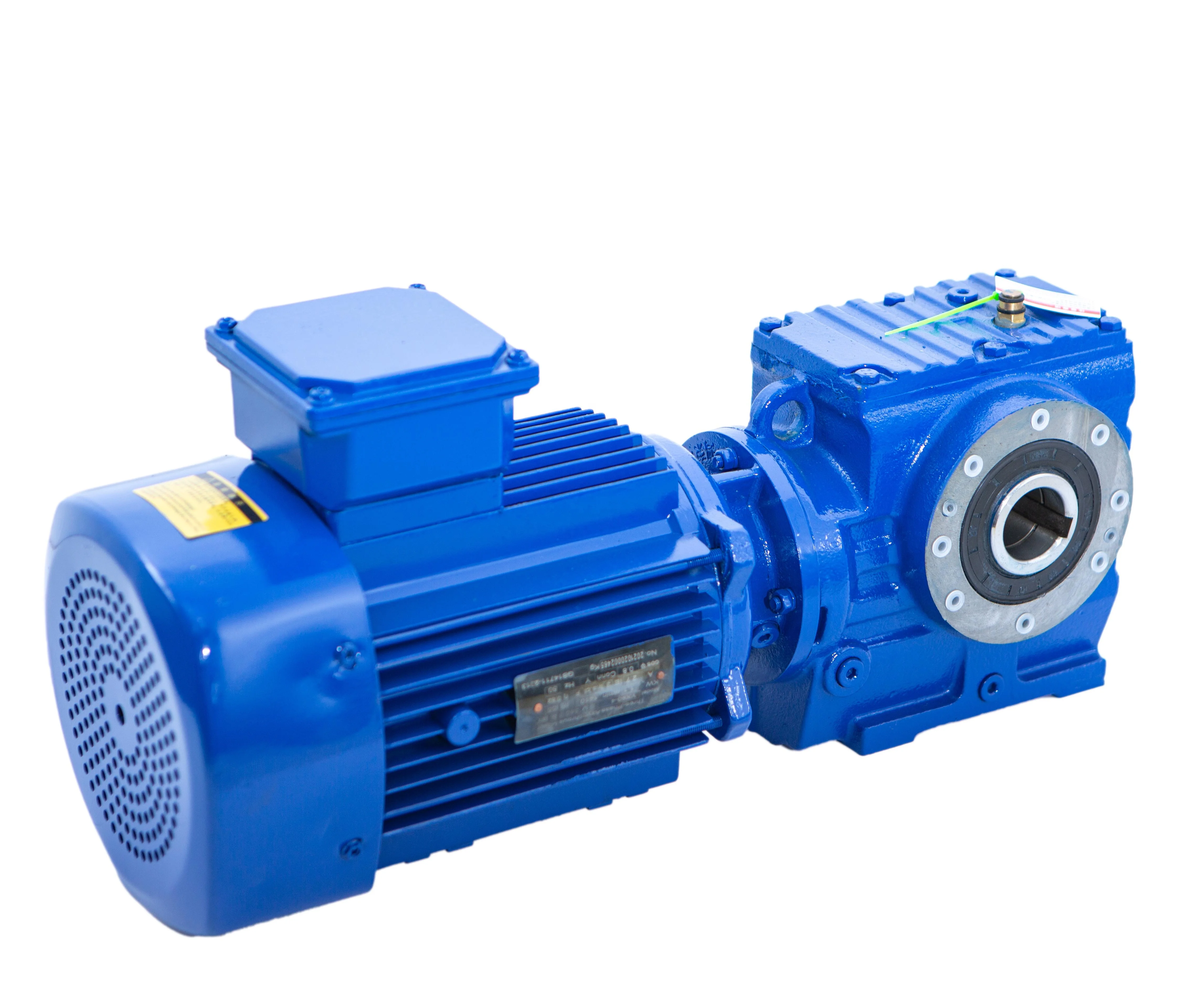 S series solid shaft helical worm gearbox tractor pto multiplier gearbox 11kw gearbox marine transmission gear box
