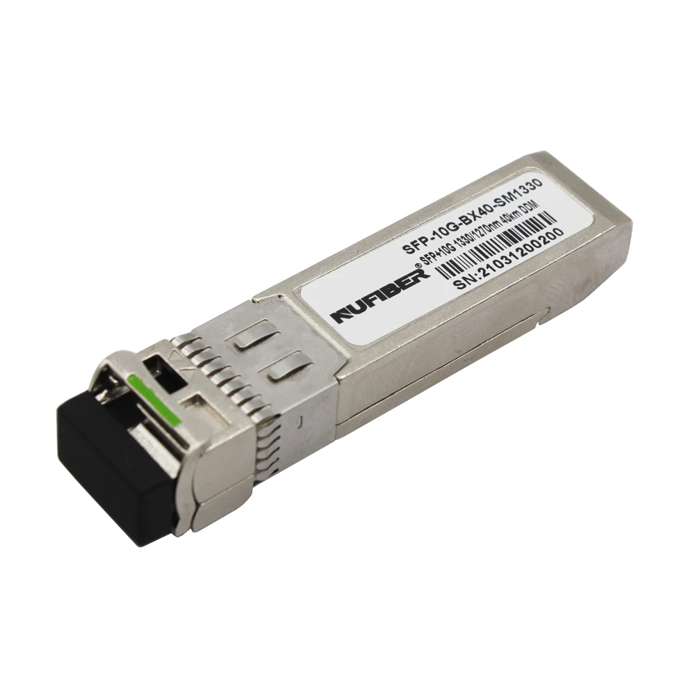 10G SFP+ Transceiver  BiDi 1270nmTx/1330nmRx single LC 40KM  SFP Transceiver with CWDM DFB