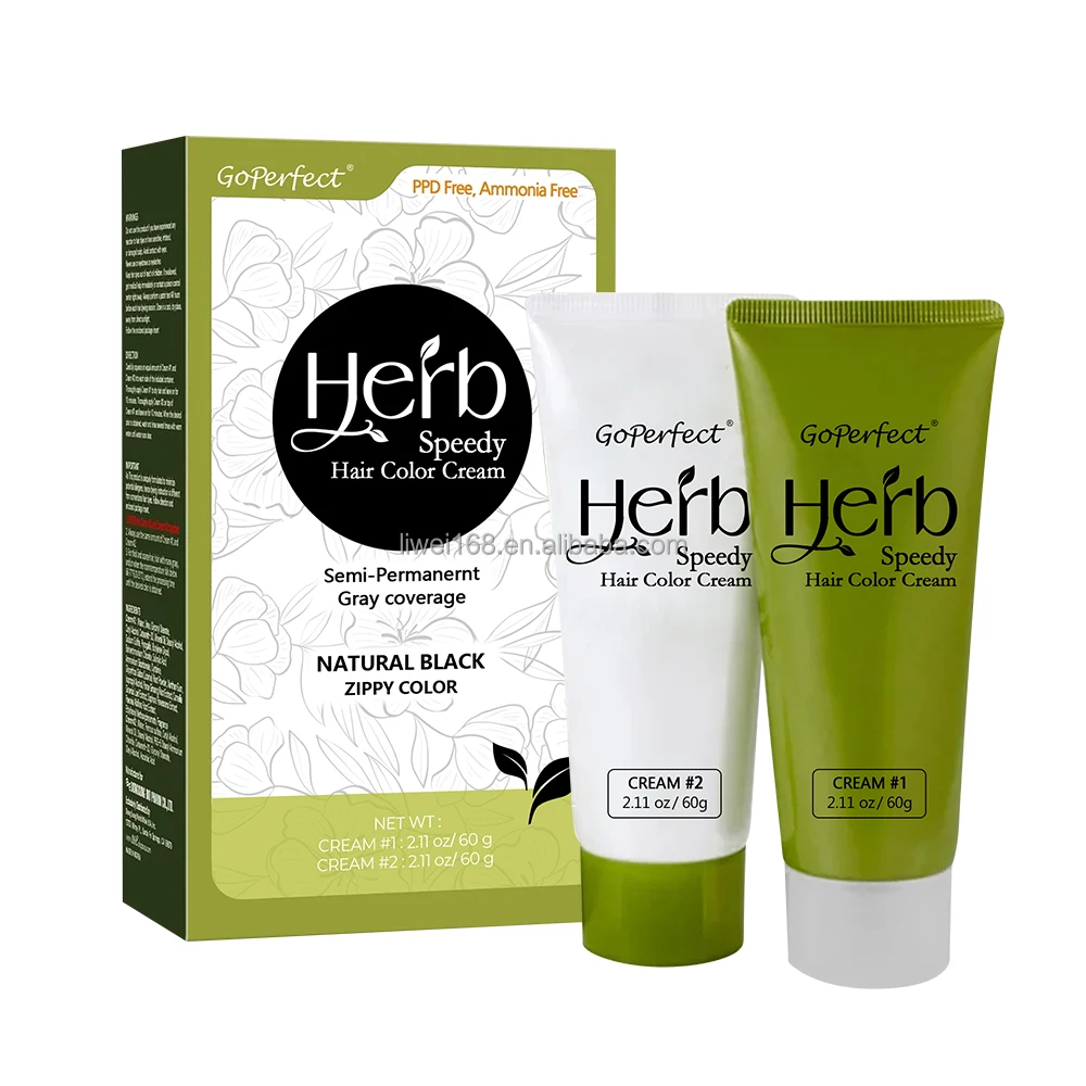 Fast Dark Brown Hair Color Cream Wholesale Hair Color ODM Factory Semi Permanent Hair Color Dye Cream