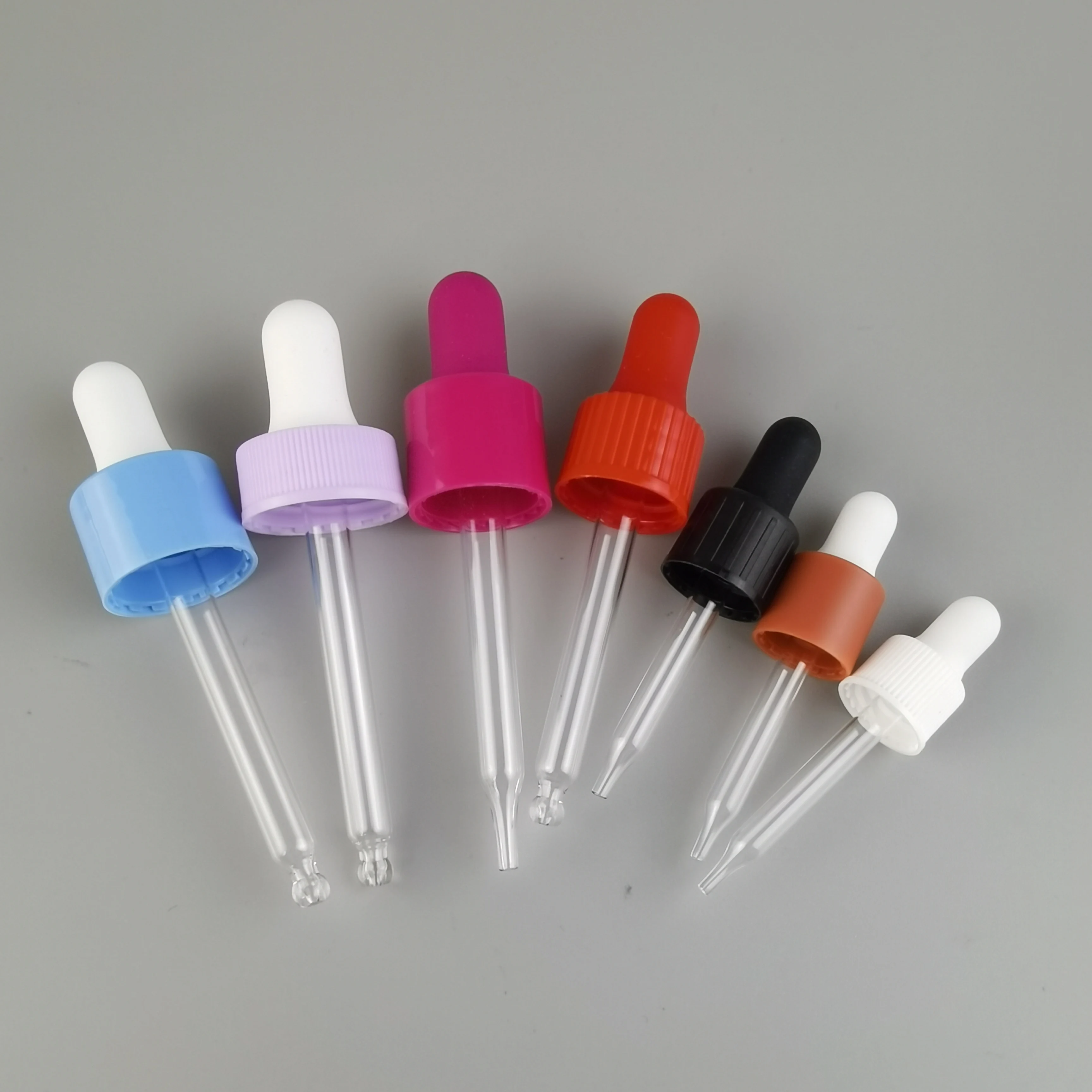 wholesale Black rubber Pipette bulbs or Chemical resistant glass dropper