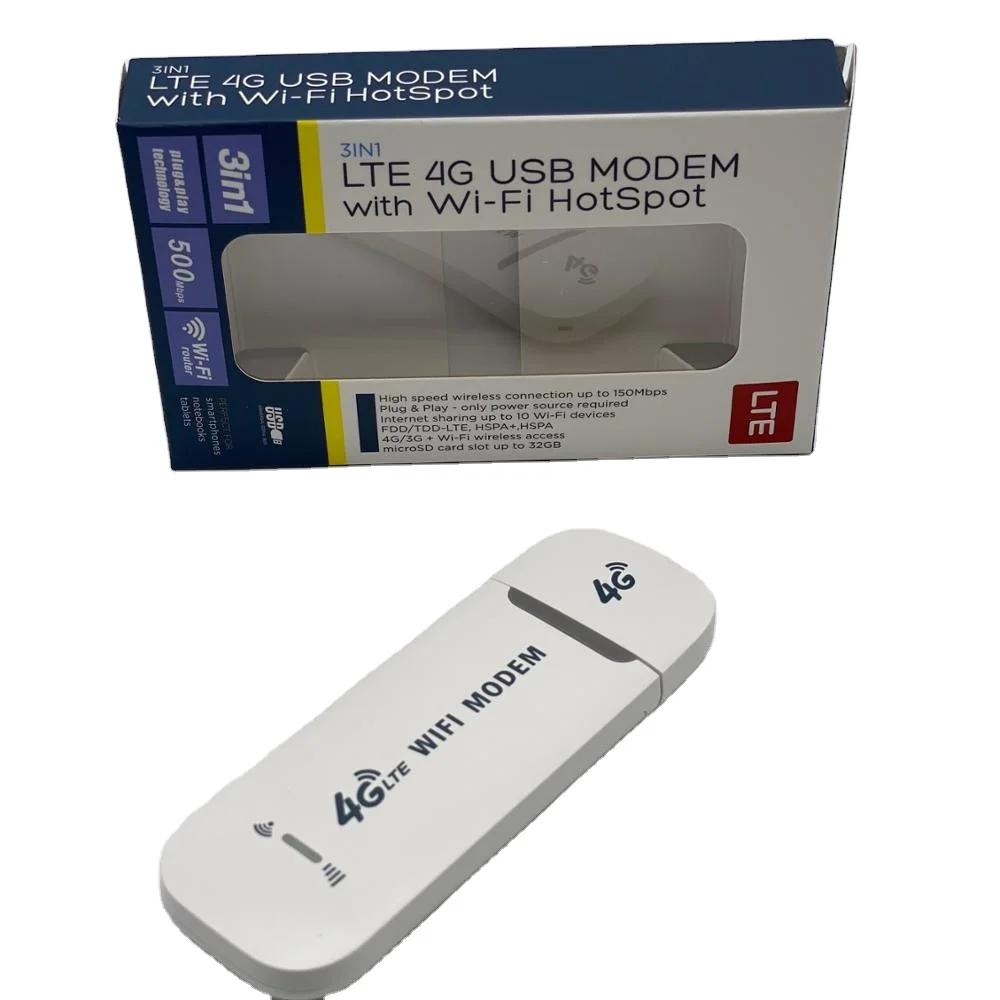 
4G dongle wifi usb with sim slot 