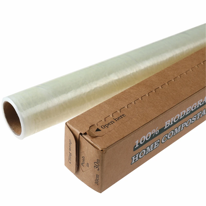 Home Compostable PLA fresh food cling wrap food contact