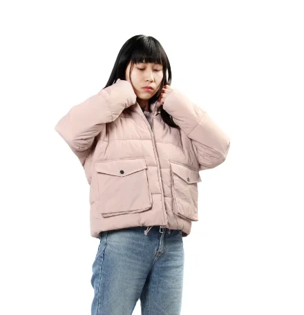 
Low Price Ladies Padded Quilted Jacket In Stock Women Winter Best Seller Clothing 