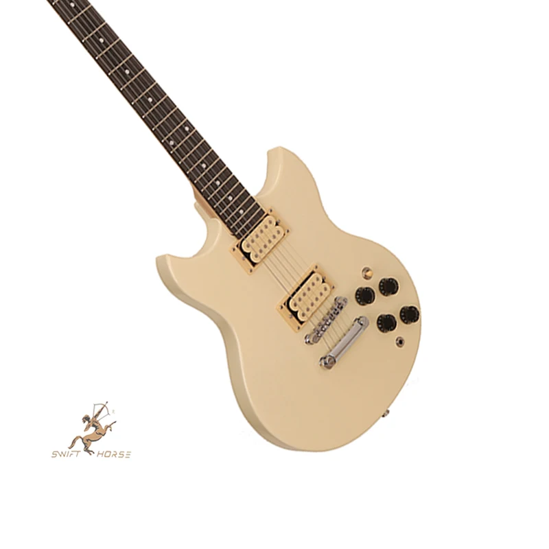 China factory wholesale high-quality electric guitar SG Style HH pickup Poplar body Mahogany neck